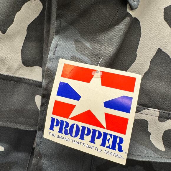 Propper BDU Shirt Mens XL Military Urban Camo Gray White Black Military NEW - Picture 2 of 7